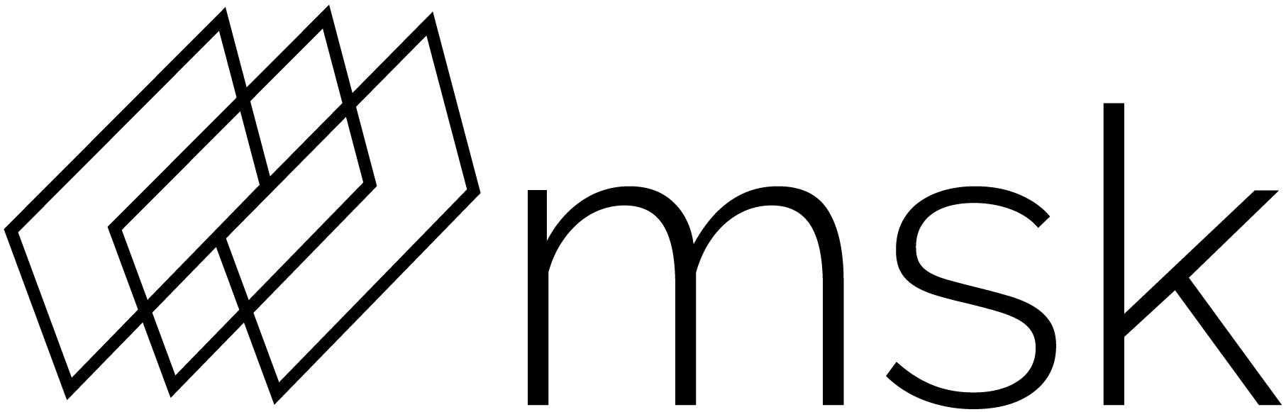 MSK Logo l Black