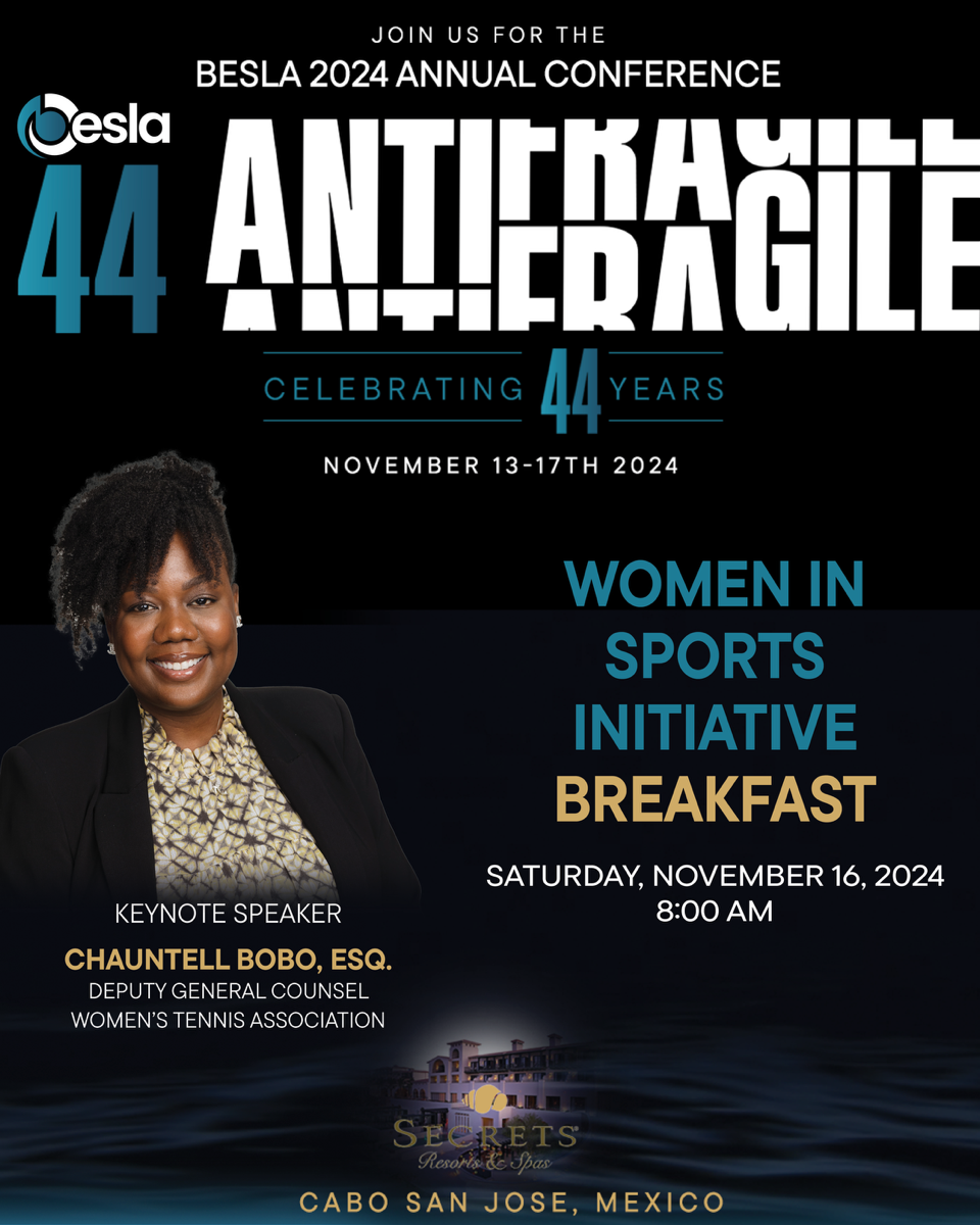 besla 2024 CONFERENCE WOMEN IN SPORTS breakfast
